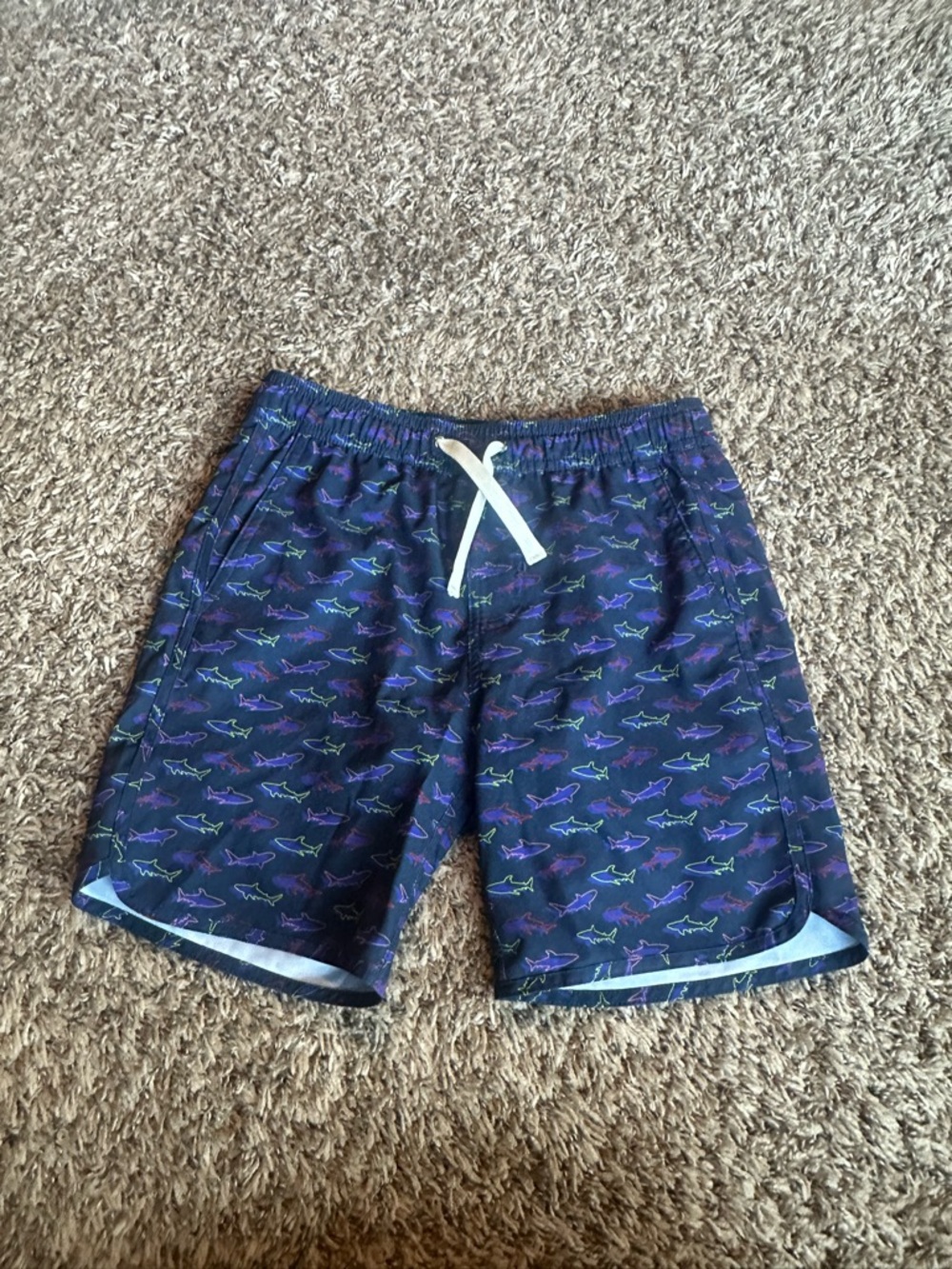 Kids Fair Harbor Anchor trunks-Shark print